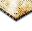 St Augustine Confessions Translation Acrylic print