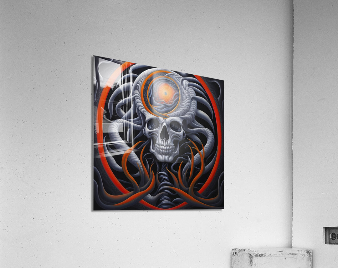 Accepting Fear Acrylic Print