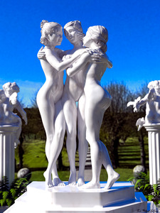 The Tree Graces - Grace Beauty Charm - Aglaia Euphrosyne and Thalia