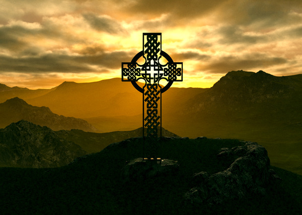 Celtic Cross Print