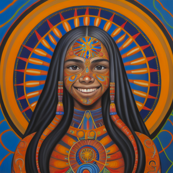 Indigenous Child 1 Print