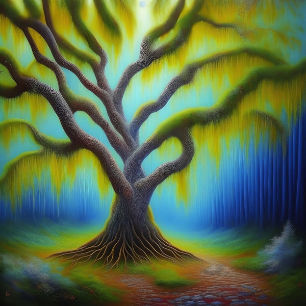 The Whispering Willow Print