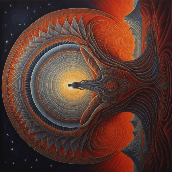 Divine Mystical Truths Cover Print