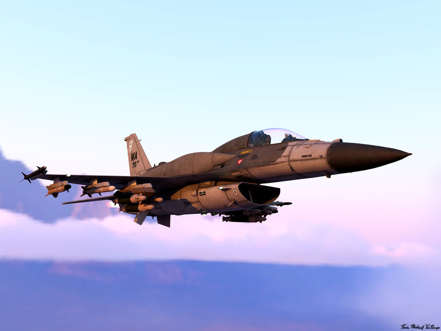 General Dynamics F-16 Fighting Falcon  Print