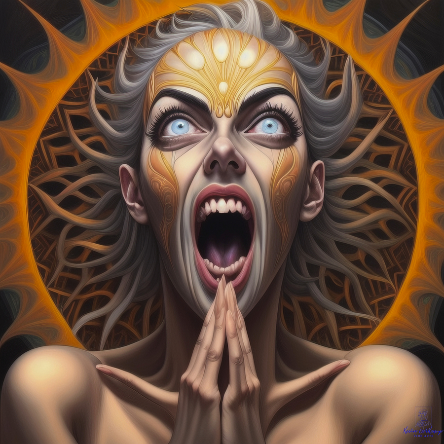 Human Suffering  Print