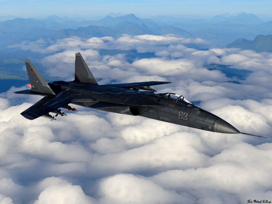 Sukhoi Su-47 Berkut SUKOI  Print