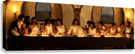 The Last Supper - 133MP 3:1 ratio Canvas Print