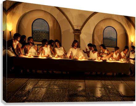 The Last Supper - 250MP 5:8 ratio Canvas Print