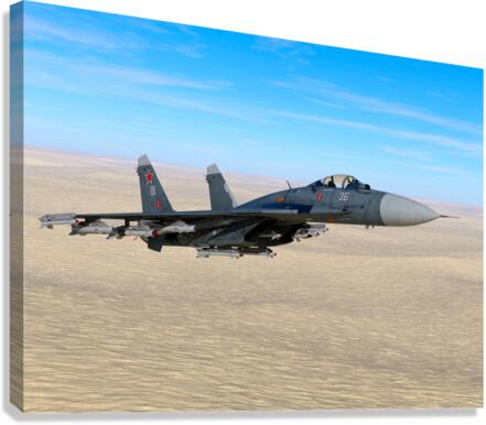 Sukhoi Su-47 Berkut Canvas Print