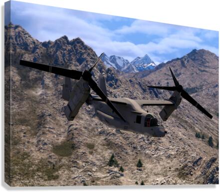 Bell Boeing V-22 Osprey Canvas Print