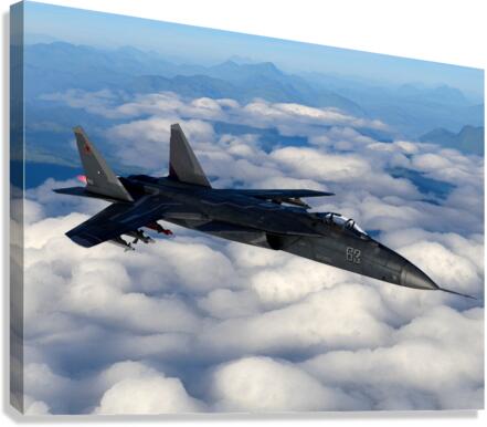 Sukhoi Su-47 Berkut SUKOI Canvas Print