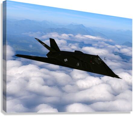 Lockheed F-117 Nighthawk Canvas Print