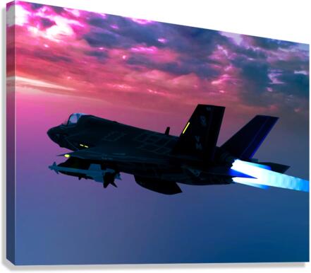 Lockheed Martin F-35 Lightning II Canvas Print