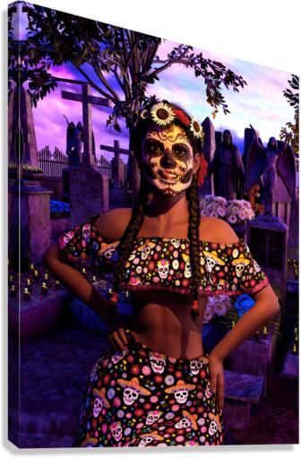 Day of the Dead - Dia de los Muertos Canvas Print
