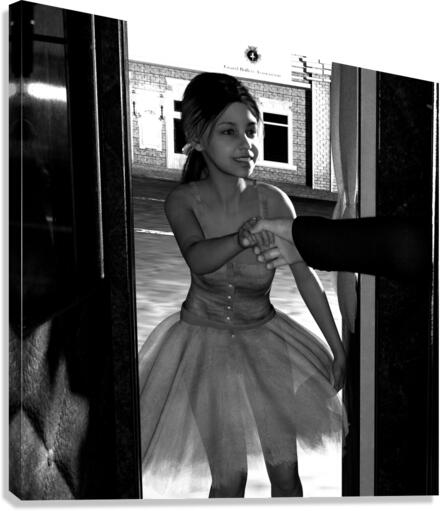 Little Dancer - Degas Tribute Canvas Print
