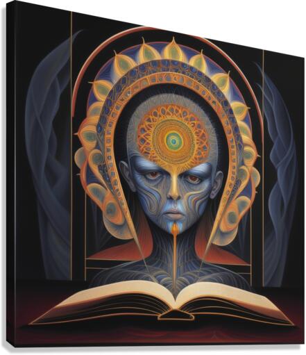 The Book of Law Canvas Print