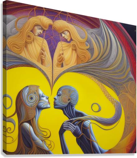 Soulmates Canvas Print