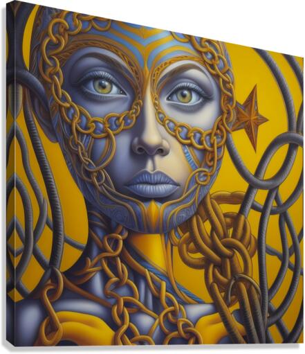 Chains of Responsibility with Freedom Canvas Print