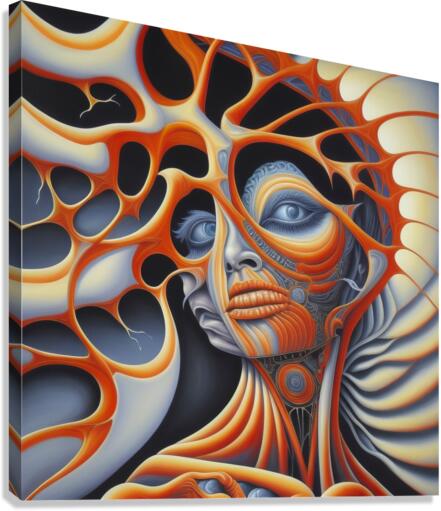 Pain as a Chapter Canvas Print