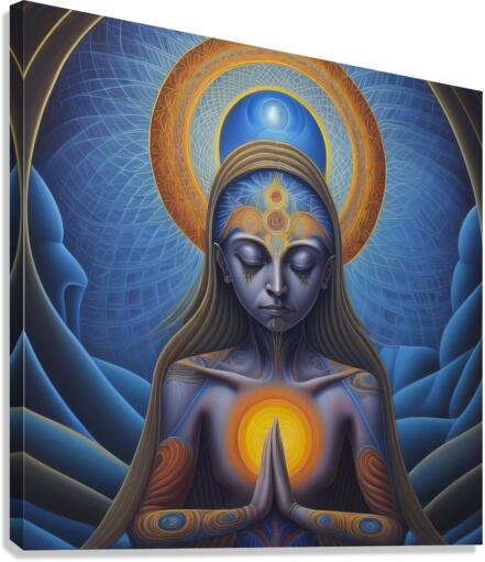 meditation4 Canvas Print
