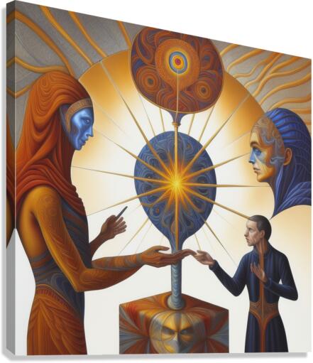 Gift Giving Canvas Print