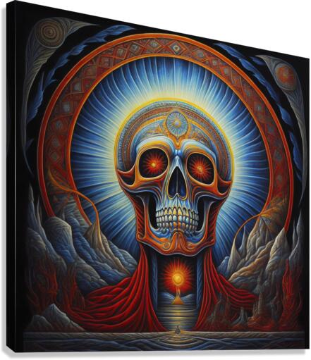 Myster of Death Canvas Print