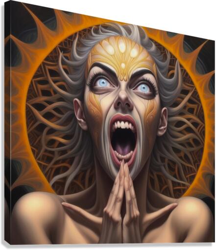 Human Suffering Canvas Print