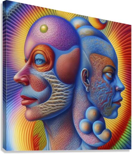 Beholding Beauty Canvas Print