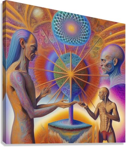 Gift Giving Canvas Print