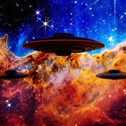 Carina Nebula James Webb Telescope UFO 