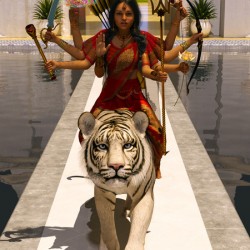 Hindu Goddess Durga
