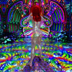 Psychedelic Ayahuasca Angel - DMT Journey
