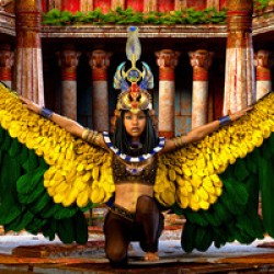 Ancient Egyptian Goddess Isis 