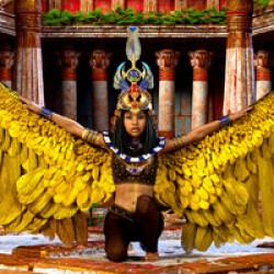 Ancient Egyptian Goddess Isis 