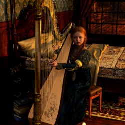Serenade of the Clarsach Celtic Harpist 