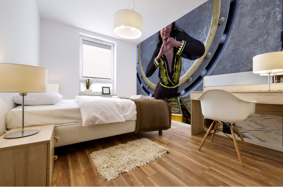 The Gold Diggers Love of Money Mural print