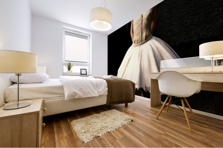 Little Dancer - Degas ballerina tribute Mural print