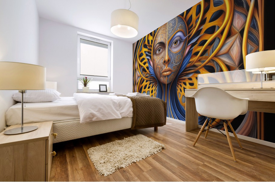 Adaptability to Change 3 Mural print