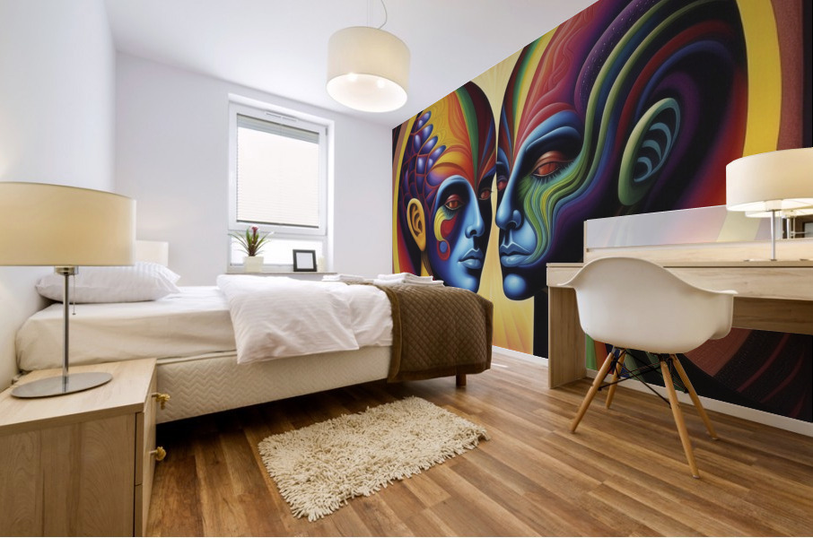 Navigating Pride Mural print