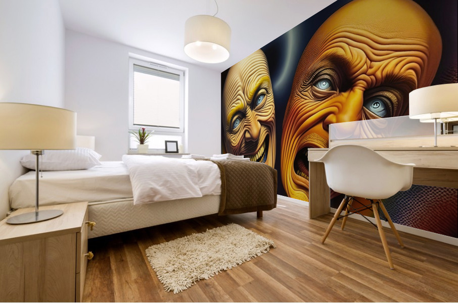 Joy and Sorrow Mural print