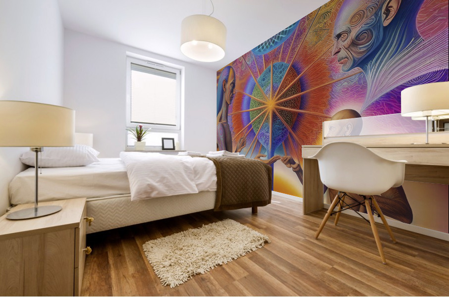 Gift Giving Mural print