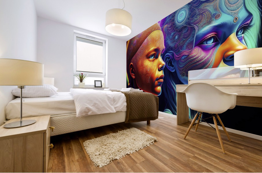 Friendship Mural print