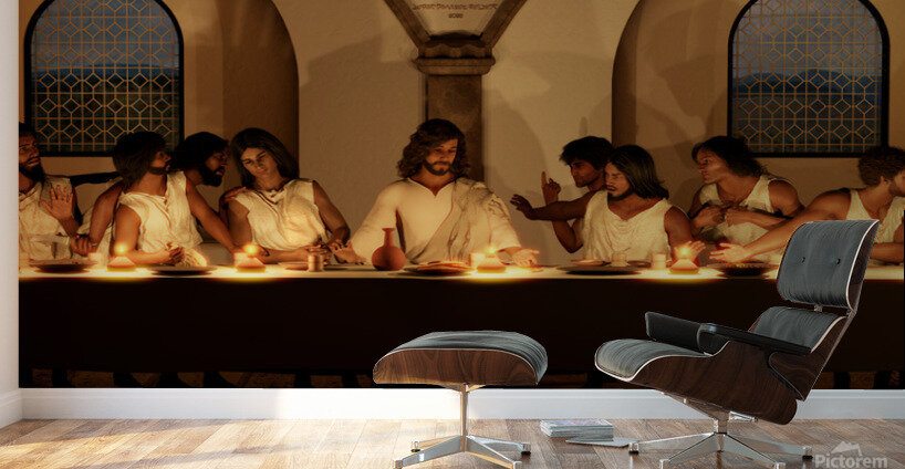 The Last Supper - 133MP 3:1 ratio Wall Murals