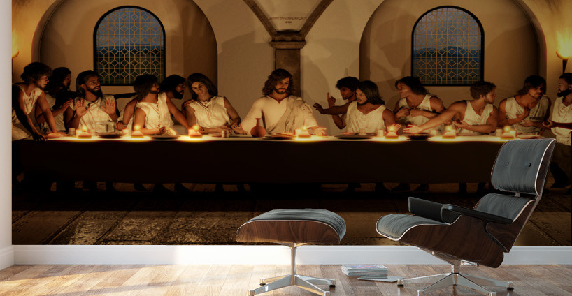 The Last Supper - 250MP 5:8 ratio Wall Murals