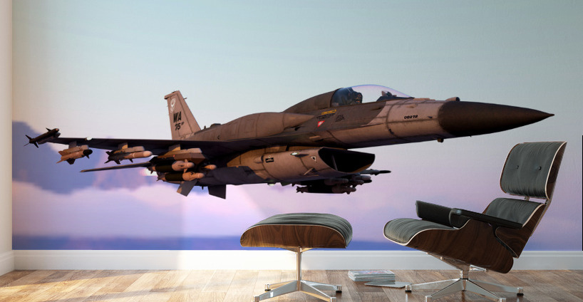 General Dynamics F-16 Fighting Falcon Wall Murals