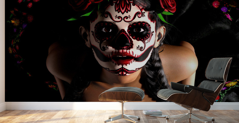 Day of the Dead - Dia de los Muertos Wall Murals