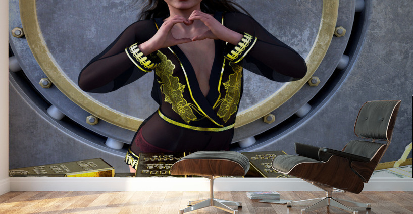 The Gold Diggers Love of Money Wall Murals