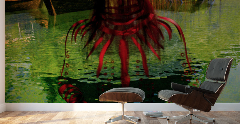 Amazon River Ghost - End of a Culture Wall Murals