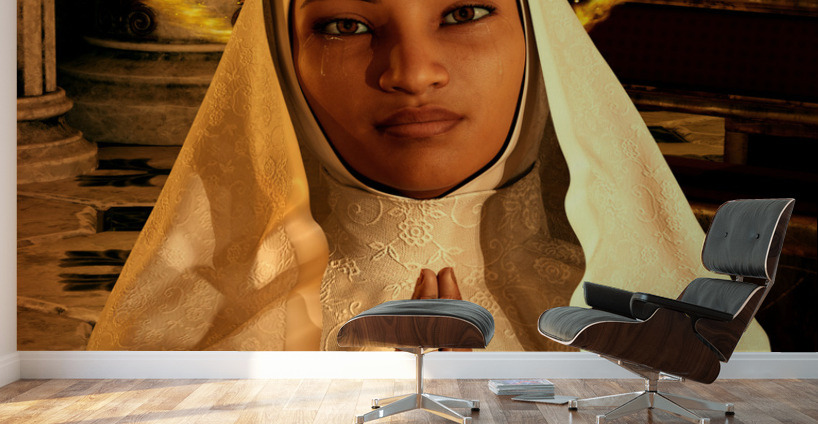 St. Monica of Hippo - Algerian Wall Murals