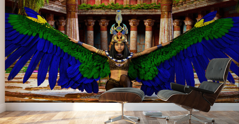 Ancient Egyptian Goddess Isis  Wall Murals